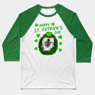 Happy St. Patrick's Day 2022 Hedgehog Wildlife Lover Baseball T-Shirt